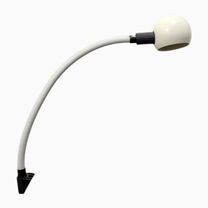 Lampe de Bureau Snake Blanche, 1970s
