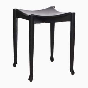 Black Gaulino Stool by Oscar Tusquets for BD Barcelona