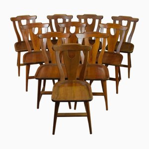Sports Cabin Chairs aus Kiefernholz, 1930er, Schweden, 10