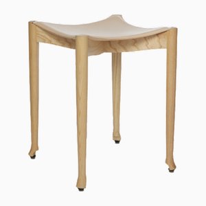 Natural Gaulino Stool by Oscar Tusquets for BD Barcelona