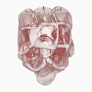 Italian Murano Glass Wall Lights, 1970s, Set of 2