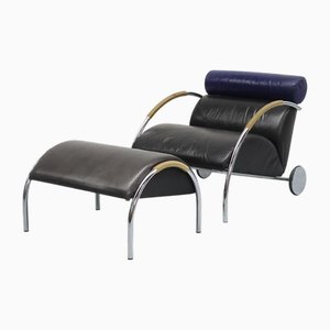 Set of Postmodern Zyklus Armchair and Ottoman by Peter Maly for COR