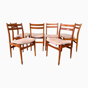 Italienische Stühle im skandinavischen Stil, 1960er, 6 . Set