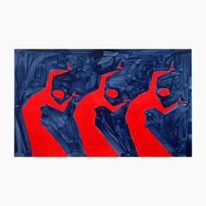 Waleria Matelska, A Dance 6, 2024, Acrylic on Paper