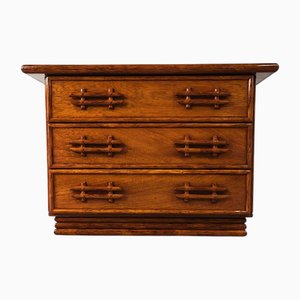 Vintage Bamboo Chest of Drawers from Maugrion, 1970s