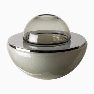 Lámpara de mesa LT327 de Carlo Nason para Mazzega, Italia, años 70