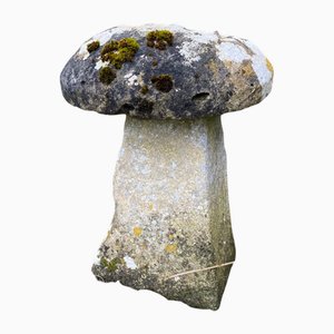 Staddle Stone Mushroom Garden Statue, 1800s