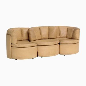 DS-800 Biscuit Sofa from de Sede, 1970s, Set of 3