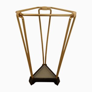 Vintage Hollywood Regency Metal Umbrella Holder, 1950s