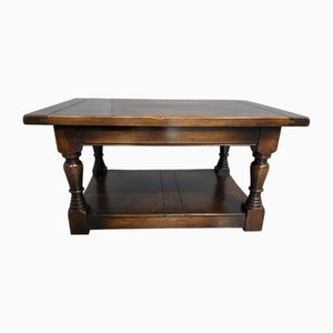 Oak Plank Coffee Table, 1920