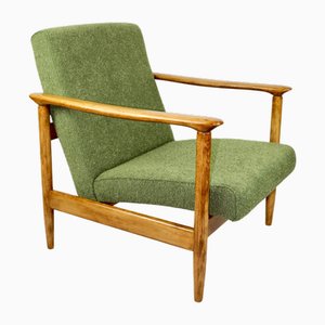 Fauteuil GFM-142 Boucle Vert Clair attribué à Edmund Homa, 1970s