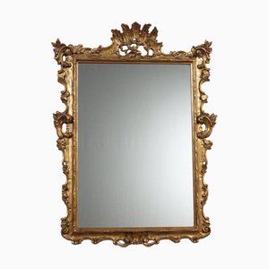 Antique Italian Rococo Style Mirror