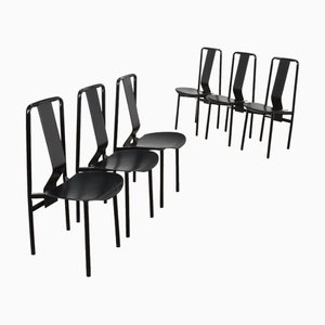 Zanotta Irma Stühle von Achille Castiglioni, 1980er, 6er Set