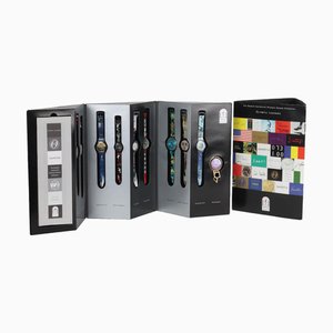 Relojes de la colección de los Juegos Olímpicos del centenario de Swatch, Suiza, 1996. Juego de 10