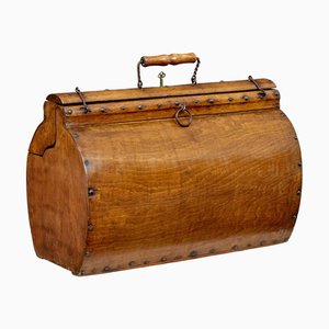 Skandinavische Arzttasche aus Holz, 1920er