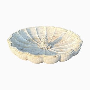 Large Carrara Marble Floor Fountain