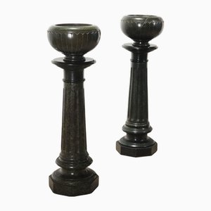 Art Deco Columns, Set of 2