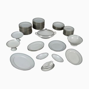 20th Century Plate Set by Richard Ginori, Italy, Set of 63