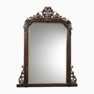 Swiss Pine Umbertino Mirror, Italy, 19th Century