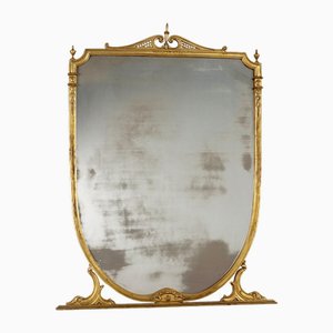 Neoclassical Style Gilded Wood Mirror, Italy, 20th Century