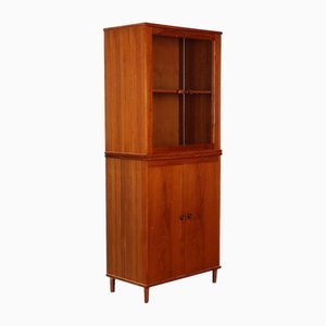 Vintage Showcase in Teak Veneer, Italy, 1960s