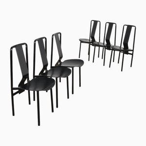 Vintage Zanotta Irma Chairs by Achille Castiglioni, 1980s, Set of 6