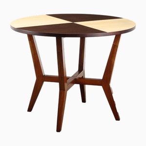Vintage Tisch mit Eschenfurnier, 1950er