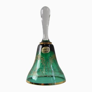 Bohemia Glass Bell in Crystal, 1960s