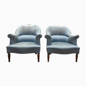 Poltrone in stile Napoleone III, set di 2