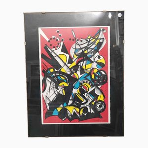 Umberto Mastroianni, Composition, Lithograph