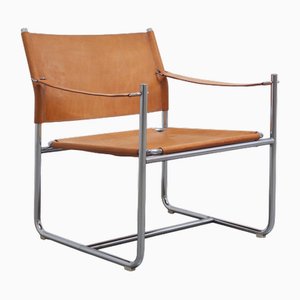 Amiral Sessel aus Naturleder von Karin Mobring für Ikea, 1969