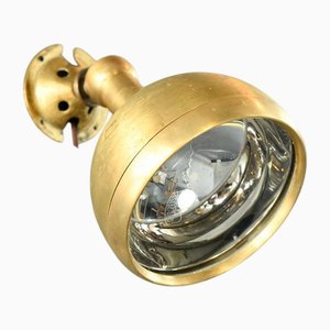 Brass Wall Light by Carl Zeiss Jena, 1920s