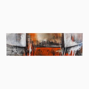 MS, Invasion Pt. II, Acrylic on Canvas, 2024
