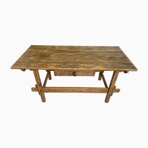 Tavolo da pranzo antico da fattoria