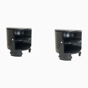 Vintage Bedside Tables, 1930s, Set of 2