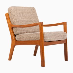 Fauteuil par Ole Wanscher pour Peter Jeppesen Møbelfarbik, Danemark, 1960s