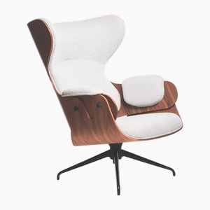 Fauteuil en Tissu Gris Clair par Jaime Hayon pour BD Barcelona
