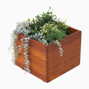 Dänischer Übertopf aus Teak, 1960er