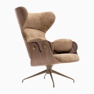 Chaise Longue Camel en Cuir par Jaime Hayon pour BD Barcelona
