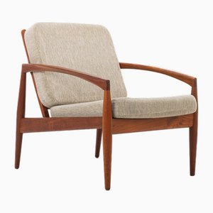 Poltrona modello 121 Paper Knife di Kai Kristiansen per Magnus Olesen, Danimarca, anni '50