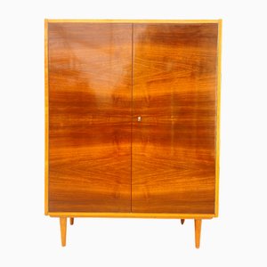 Walnut Cabinet from Cesky Nabytek, Former Czechoslovakia, 1970s