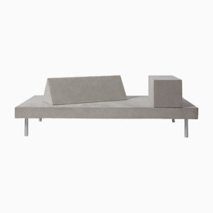 Alcantara Masheb Sofa 200 + Triangle & Square Cushion by Architectura-G for BD Barcelona