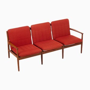 Modell 218 Sofa von Grete Jalk für Glostrup Mobelfabrik, 1960er