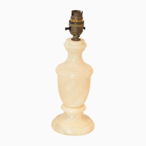 Lampe de Bureau en Albâtre Ivoire par Marmo Lusso