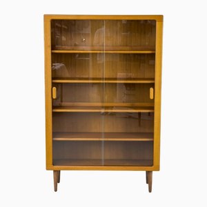 Danish Illuminated Teak Display Case from CFC Silkeborg, 1970s