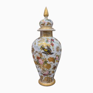 Opaline Glass Vase by Wilhelm Hofmann, 1890s