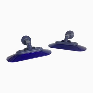 Applique Jill vintage di Perry King & Santiago Miranda per Arteluce, anni '80, set di 2