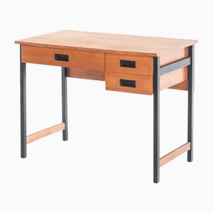 Bureau Vintage en Placage de Chêne et Hêtre, 1950s