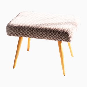 Sgabello Mid-Century con scaletta integrata