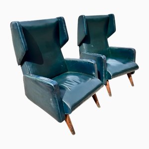Vintage Armchairs, 1950s, Set of 2